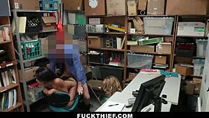 lp officer lets the teen earn freedom with a fuck 😏 - fuckthief