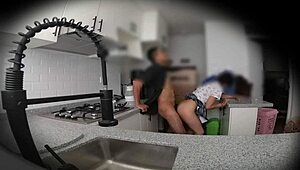 I hid a camera in my nympho neighbor's house.