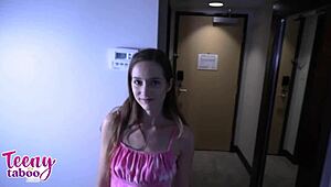 hey, stepdaughter nadia noja takes that load from stepdad in a hot taboo scene