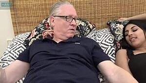 beautiful desi girl with natural big boobs wants to go out but it ends with a powerful orgasm for her