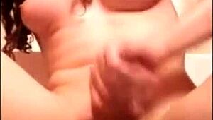 shemale on webcam just riding that dildo like crazy