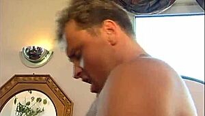 i feel so overwhelmed by this anal group scene with a young brunette getting rough treatment and cum everywhere