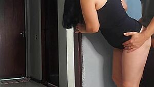 wife risks sex with husband's best friend during workout.