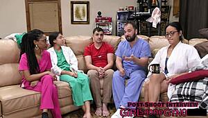 aria nicole GETS CATHETERIZED by doctor tampa in the hospital