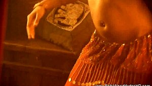 sometimes she dances naked in the room