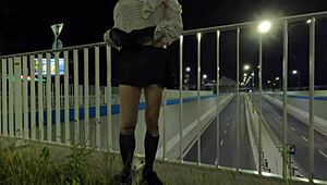 I flash my dick and ass in public as trans shemale olivia