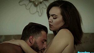 swinger freya parker gets fucked missionary style by husband lucas frost