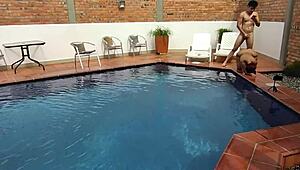 on vacation doing things with my step-nephew