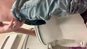 Giving you my hot pee from my curvy body