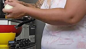 pregnant woman showing off her body in public