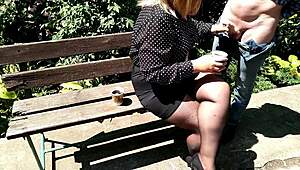 Mother-In-Law Offers Coffee Cream Substitute With Her Cum