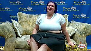 Wow, misty mae big hot bbw with big melons solo masturbating pov, deep throat sucking big cock in las vegas casting!
