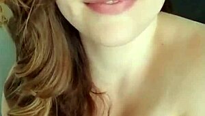 Awesome Kate Teases Big Tits And Nipples In Lactating Eye Contact Challenge 2