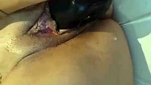 Black guy eats my pussy and fists it deep in public