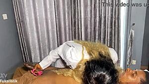 Big Ass Lekki Doctor Fucks BBC Patient in Hospital