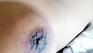 Sindy Rubio gets horny at home with big tits 😈