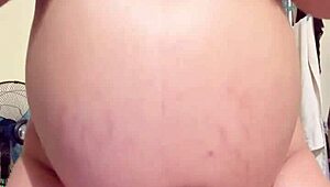 pregnant arab wife teasing on webcam who wants to fuck me?