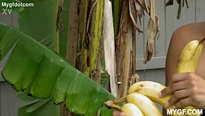 Pussy Goes Bananas In This Wild Interracial Ride