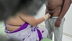 I get an intimate handjob from Telugu maid Sushmita during a relaxing massage.