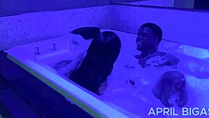 My BBC lover face-fucks me and I swallow cum before my cuckold husband