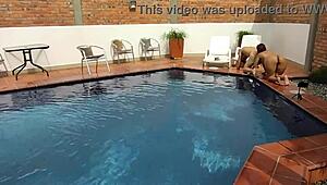 on vacation doing things with my step-nephew