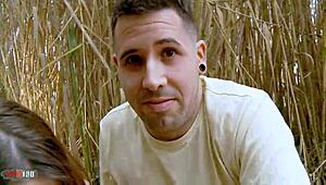 Angela Kiss describes jerking off and getting fucked passionately in the reeds with deepthroat