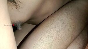 Indian girl with small tits getting blowjob and fucking until cum swallow.