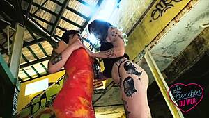 analeya and trixy vraies coquines share stallion's dick in naughty threesome 😏🍆