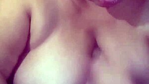 Gozando na boca with blowjob, anal, and facial on big tits BBW