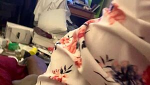 Tatted emo beauty swallows black cock with deepthroat and gagging!