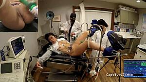 Jasmine Rose Interrogates Patient With Dildo