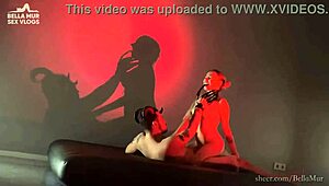 Sex vlog features a failed orgy attempt by bella mur.