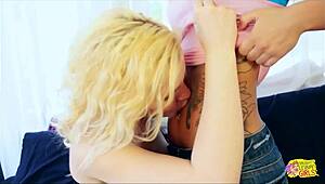 Reading Lesbian Erotica Turns Into Stripping And Fingering Session