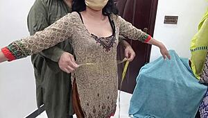 Pakistani beautiful girl at tailor shop, what are you looking for?