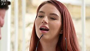 Leya Desantis tempts daddy's staff into a surprising meeting.