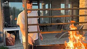 Sex vlog features a failed orgy attempt by bella mur.