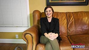 petite brunette cutie kylie sucks cock and gets pink pussy fucked