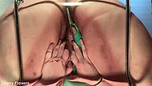 Big ass BBW rides clear chair shaking her ass