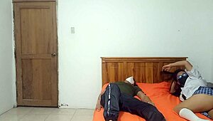 student porn she welcomes her stepbrother into her apartment and suggests a crazy fantasy 😜