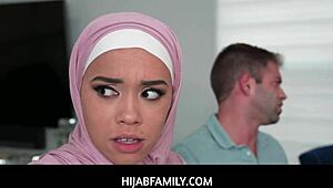 Hijabfamily - stepsister willow ryder curious about condom and caught by her stepbro so he teach her everything she needs to know