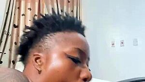naija babe candy gives blow job