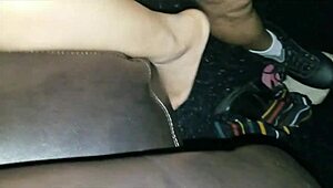 riding husband at shop