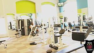 Big Booty Babe Sofia Rose Gets Rome Majors Protein Shake