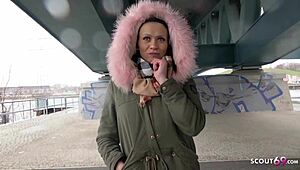 I picked up this teen from Berlin street and fucked her rough.