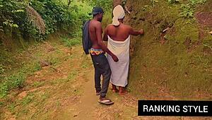 Curvy Bbw Fucks Hardcore Outside