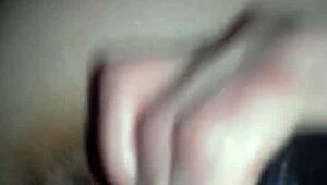 This sexy brunette amateur is exploring wild anal fun with toys in her homemade setup