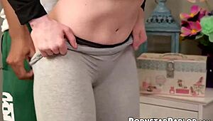 In this steamy scene, hot ladies Leya Falcon and sexy Vanessa share a black monster cock.