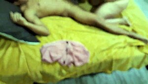 Mature Latina Enjoys Intimate Moments With Young Partner In Bedroom