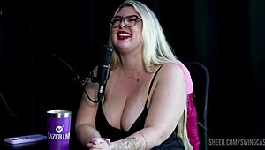 Compilation of Alice Monteiro's swing cast session with Tifany Rocha, part one on sheer red.