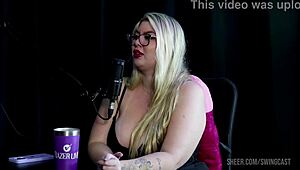 Compilation of Alice Monteiro's swing cast session with Tifany Rocha, part one on sheer red.